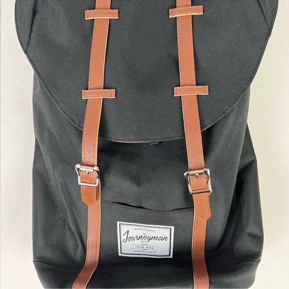Journeyman Bag Company Las Vegas NV
Backpack NWT Black with white & red - Picture 2 of 15